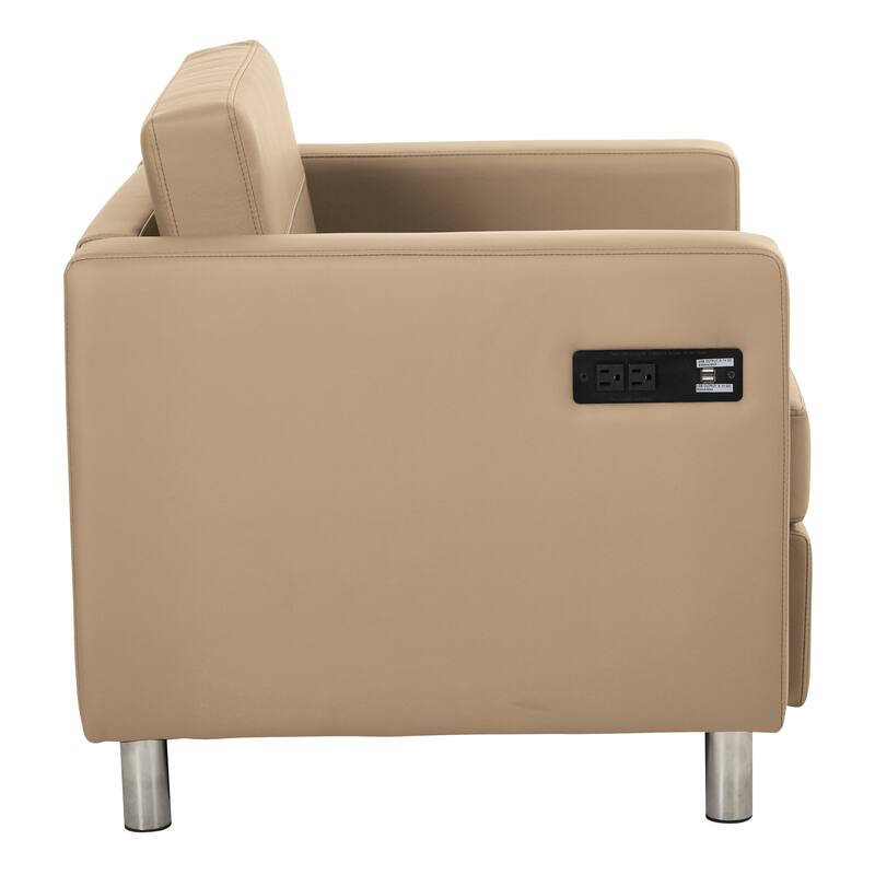 Porch & Den Canal Chair with Single Charging Station