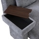 preview thumbnail 24 of 25, Roomfitters Oversized Mid-Century Armchair 48" Wide with Soft Cushion and Wood Frame, Lounge Reading Chair