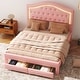 preview thumbnail 34 of 74, Upholstered platform bed
