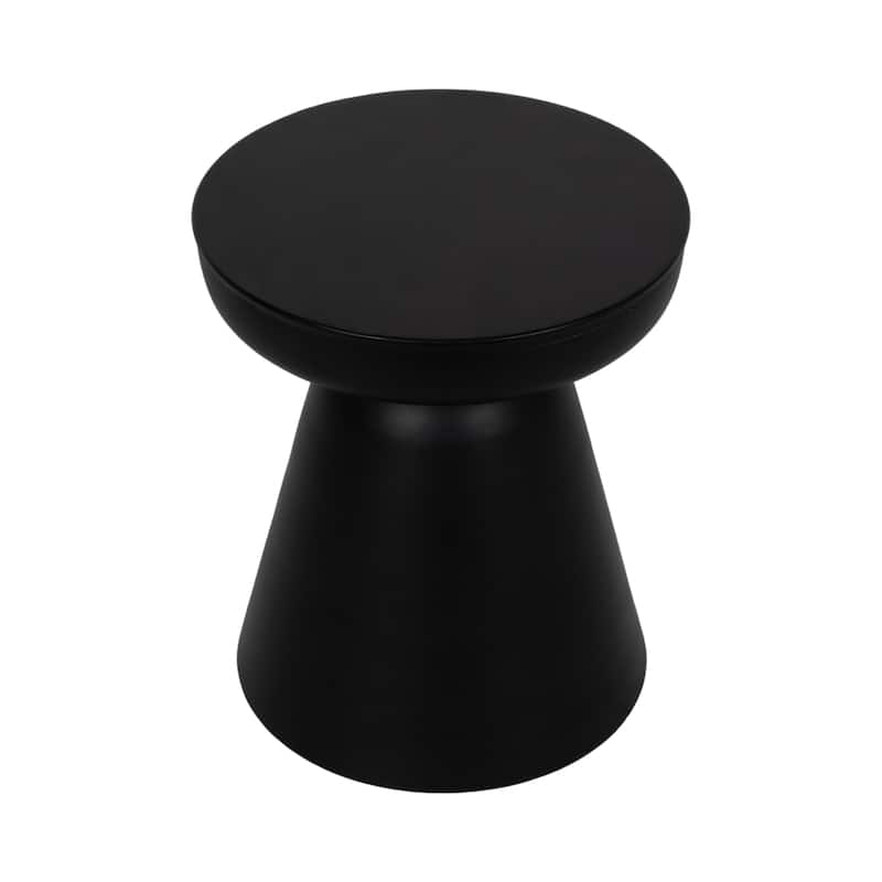 Wood, 19" Side Table, Black