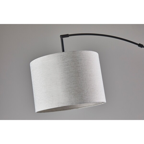 Adesso Bowery Arc Lamp Black