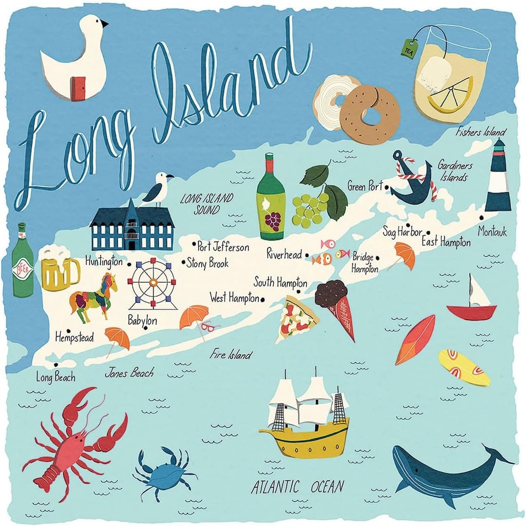 Long Island Home 4-Pack Absorbent Stone Coasters with Protective Cork Backing 4" Square Made in The USA Easily Wipes Clean
