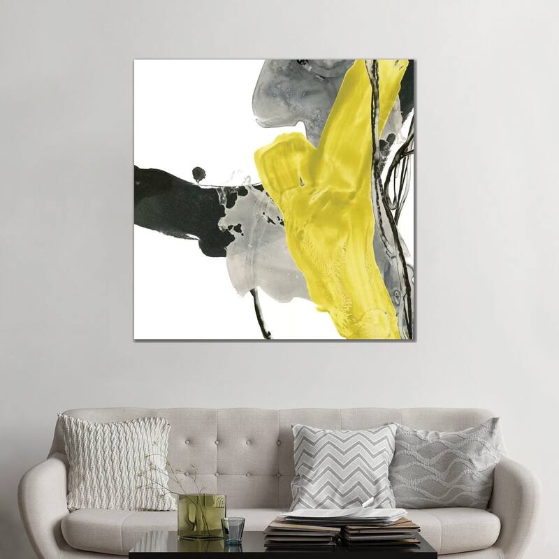iCanvas "Citron Flux II" by June Erica Vess Canvas Print