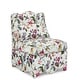 preview thumbnail 17 of 35, Floral Design Accent Chair with Soft Seat Cushion and Backrest
