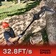 preview thumbnail 5 of 10, 2-In-1 Cordless Pole Saw Cordless with Pole for Tree Trimming - 9.06" x 4.33" x 51.6"