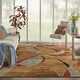 preview thumbnail 15 of 14, Nourison Expressions Abstract Geometric Area Rug 7' 9" x 10' 10" - Multi - Rectangle