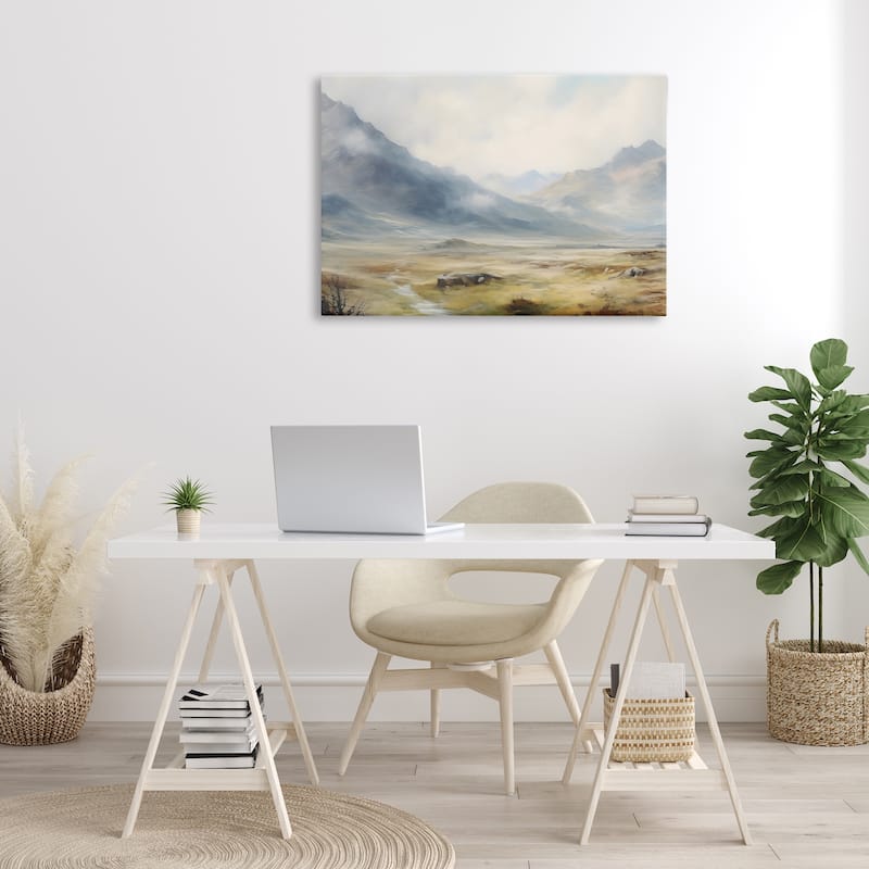 Stupell Faded Mountain Secrets Canvas Wall Art Design By Franklyn Gregory