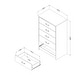 preview thumbnail 7 of 21, South Shore Tassio Modern Country 5-Drawer Chest