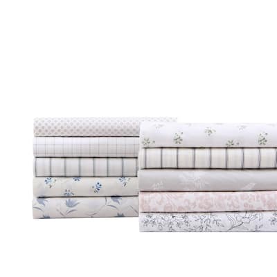 Stone Cottage Cotton Percale Printed Sheet Set