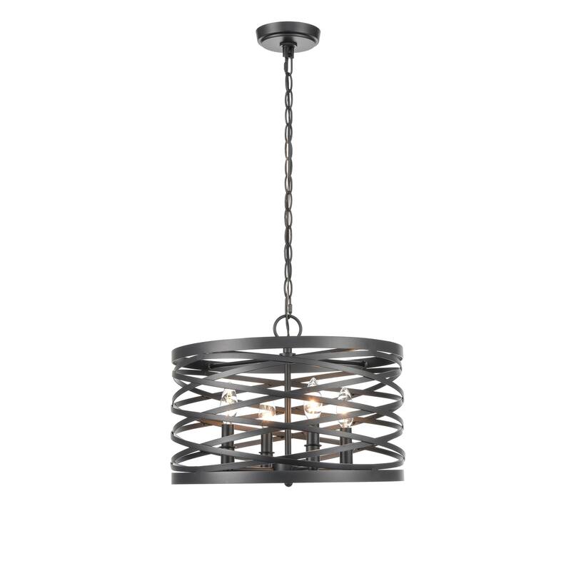 929 Lighting 4 Light 12 inch Pendant Fixture in Multiple Finishes