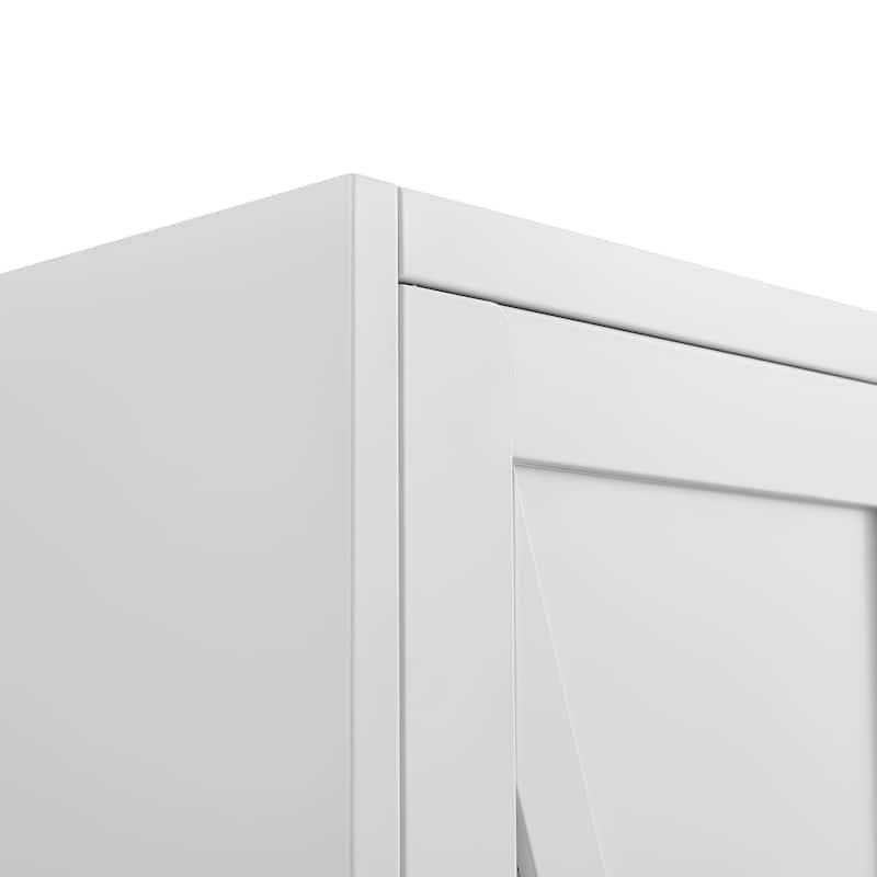 2 Doors Metal Storage Cabinet Kitchen Pantry Cabinet With Adjustable Shelves Tall Steel Cabinet Locker