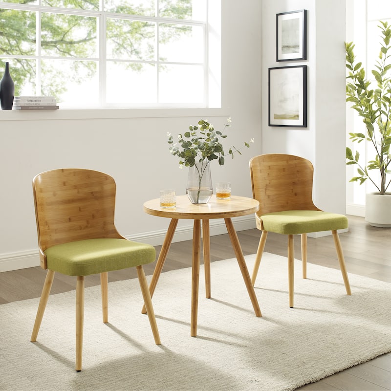 Corvus Calvados Mid-century Modern Dining Chairs (Set of 2)