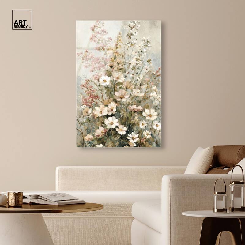 Heirloom Blossoms I Acrylic by Art Remedy, Ready to Hang