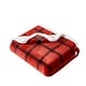 preview thumbnail 48 of 152, Eddie Bauer Ultra Plush Super Soft & Cozy- Reversible Throw Blankets Bunkhouse Plaid Red