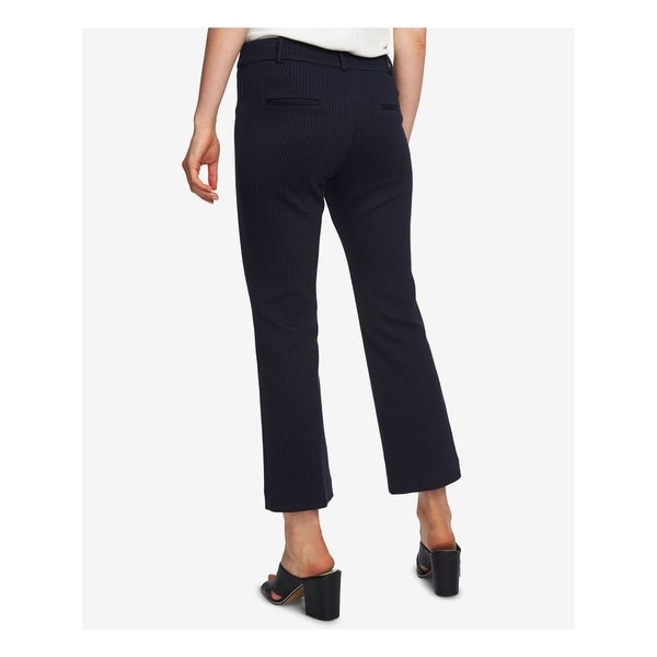 pinstripe flare pants