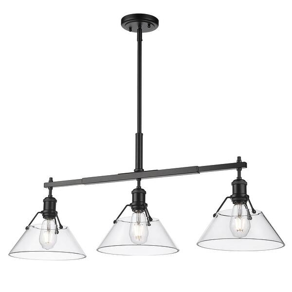 slide 2 of 5, Orwell Linear Pendant - Matte Black