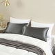 preview thumbnail 19 of 28, 2 Pack Satin Pillowcase Silky Pillow Cases Set