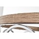 preview thumbnail 15 of 18, Ofelia 24-inch Chrome and Faux Wood 6 Lights 3 Blades Lighted Ceiling Fan with Remote