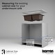 preview thumbnail 47 of 64, Karran Undermount Quartz 32 in. 60/40 Double Bowl Kitchen Sink Kit
