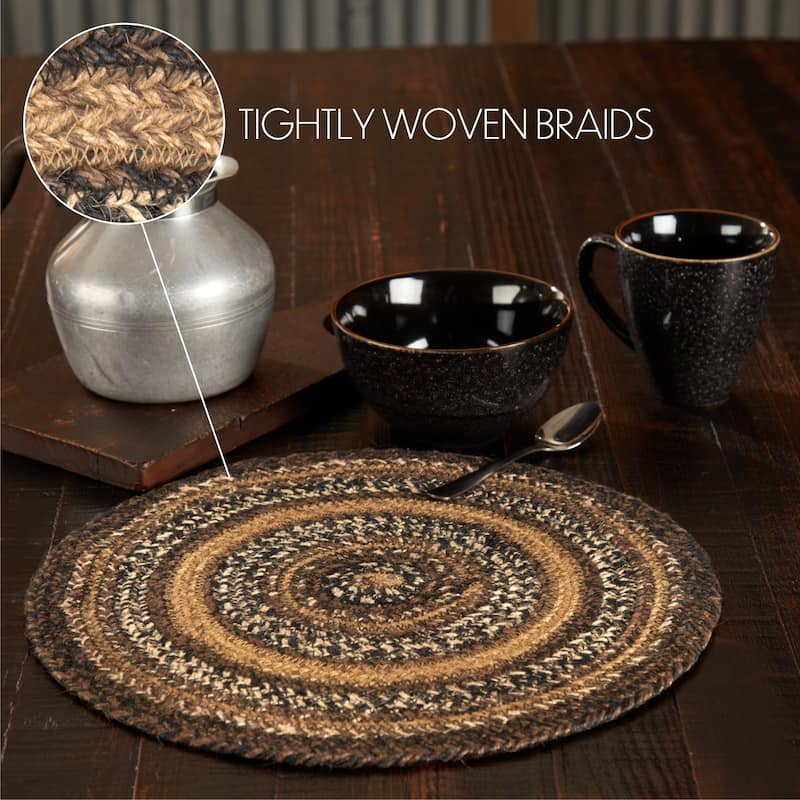 Espresso Jute Trivet 15 - Trivet - Brown
