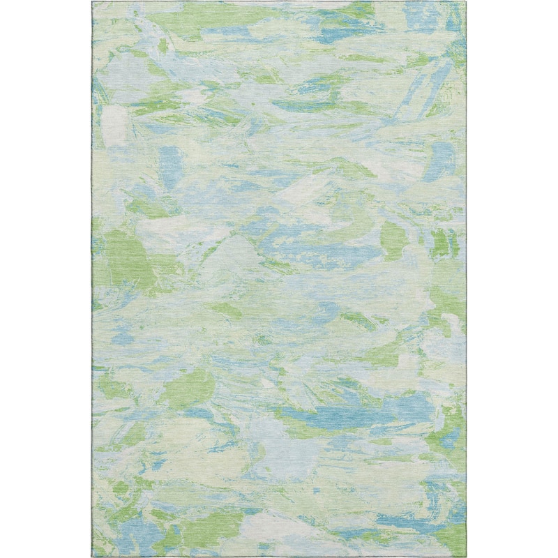 Premium Washable Super Soft Contemporary Brushstrokes Mayfield Rug