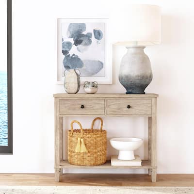Flagstaff 2 Drawer 36" Wood Console Table