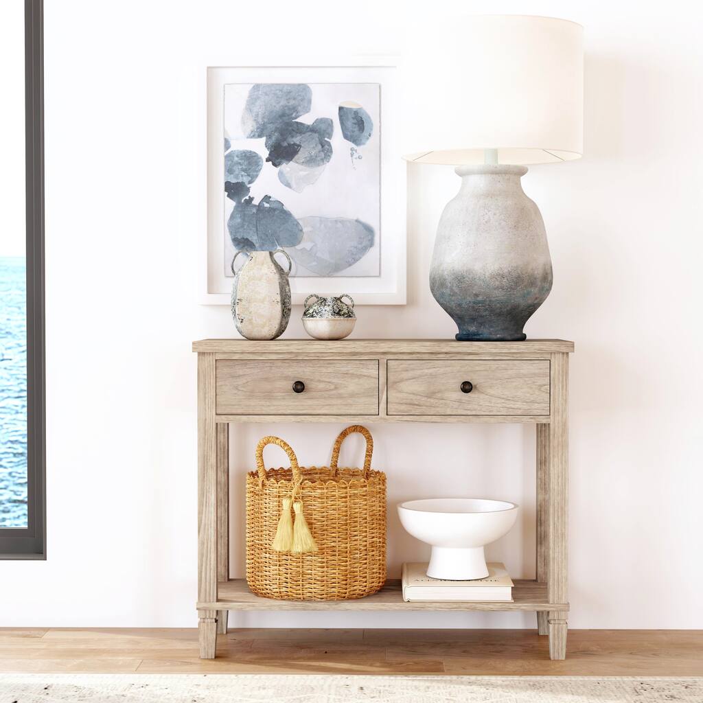 Flagstaff 2 Drawer 36" Wood Console Table