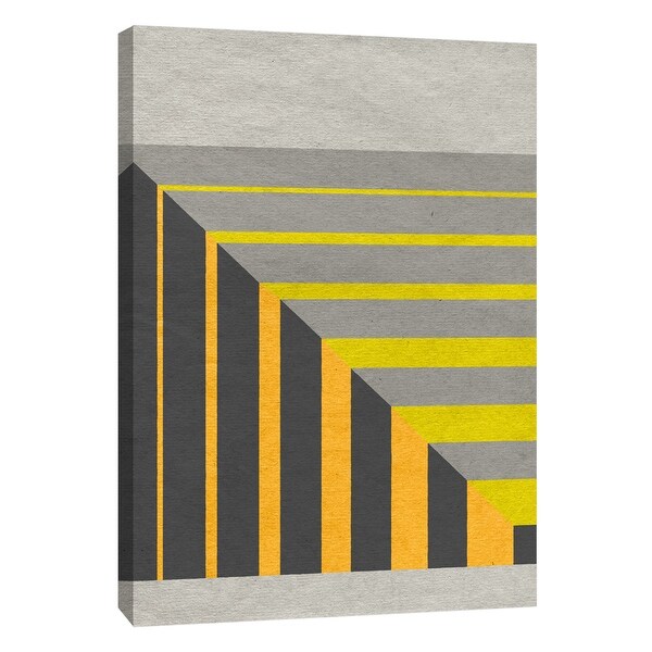 PTM Images 9-108414 PTM Canvas Collection 10" x 8" - "Linen Geometrics G" Giclee Patterns and Designs Art Print on Canvas