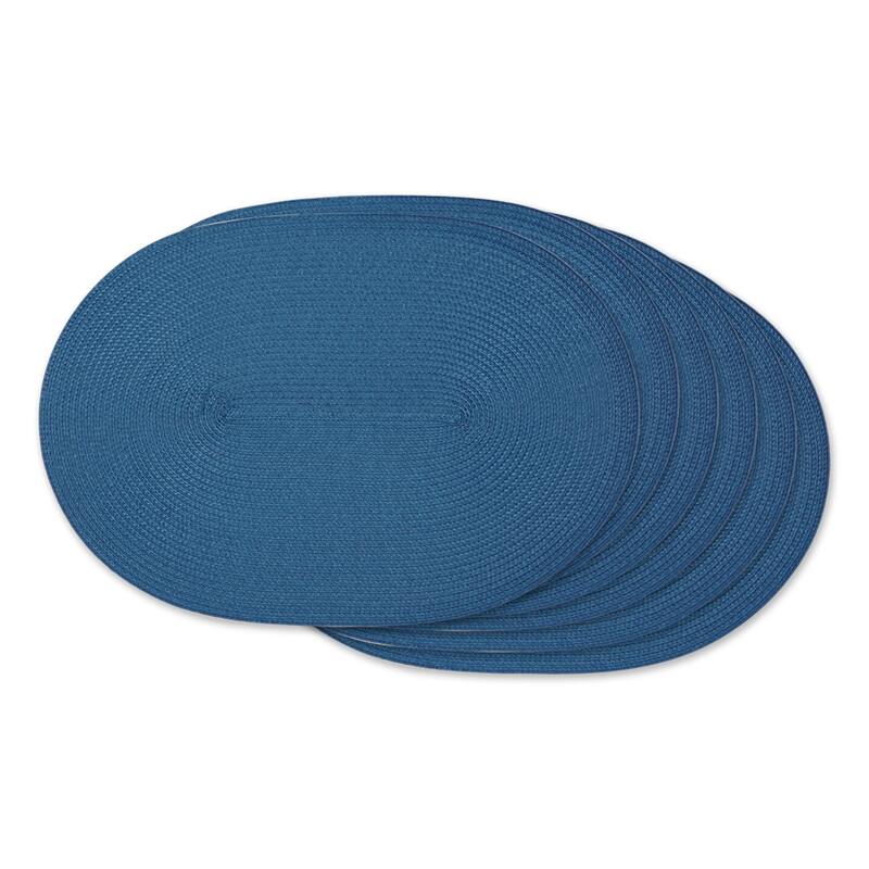 Oval Pp Woven Placemat (Set of 6) - Oval, 12x18"