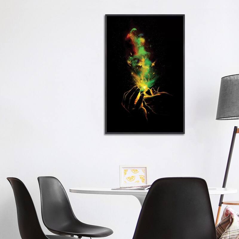 iCanvas "Light It Up" by Nicebleed Framed