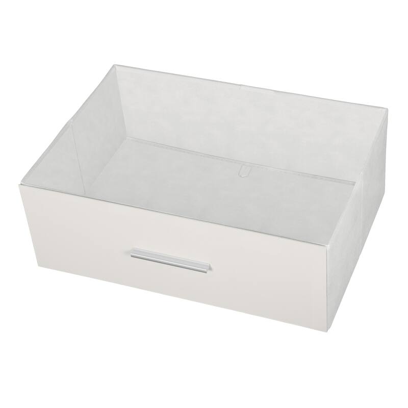 Modern Minimalist 5-Drawer Dresser with Large Fabric Drawers