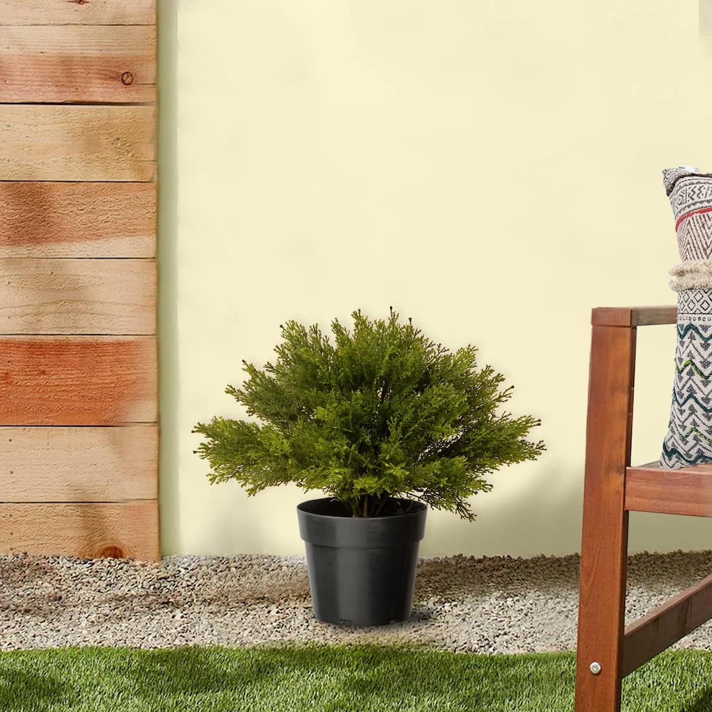 National Tree Company 15 in. Globe Cedar Tree - 15 inches