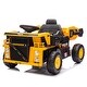 preview thumbnail 8 of 18, Remote-Controlled 12V Kids Dump Truck with Multimedia, Volume Adjustment, and Electric Dump Bed for Children 3-5