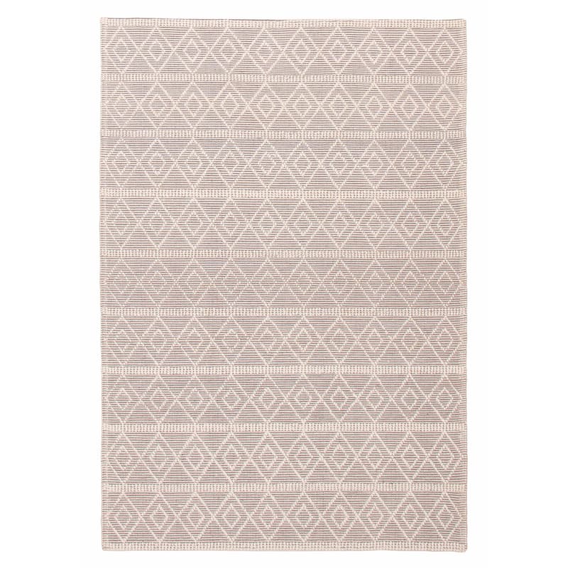 ECARPETGALLERY Braid weave Sienna Grey Wool Rug - 6'0 x 8'10 - Grey - 6'0 x 8'10