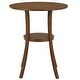 preview thumbnail 17 of 22, Irvi Traditional Rubberwood 3-Piece Barstool Counter Height Dining Set by Furniture of America