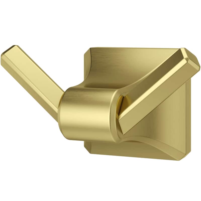 Pfister Park Avenue Double Robe Hook - Brushed Gold