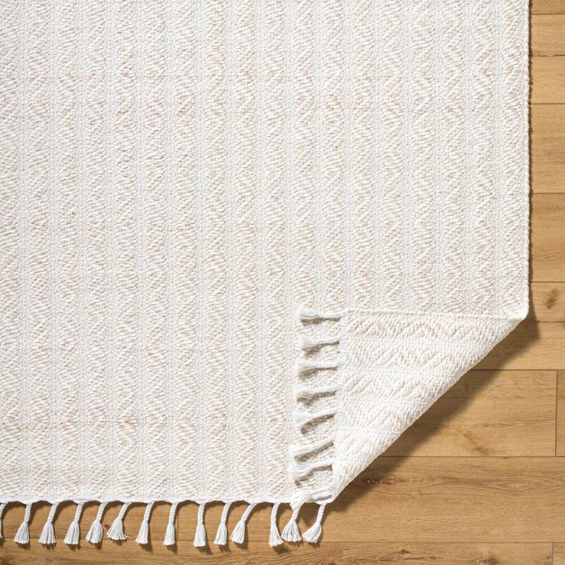 Livabliss Peony Cottage Area Rug - 2'6" x 8' - Off-White