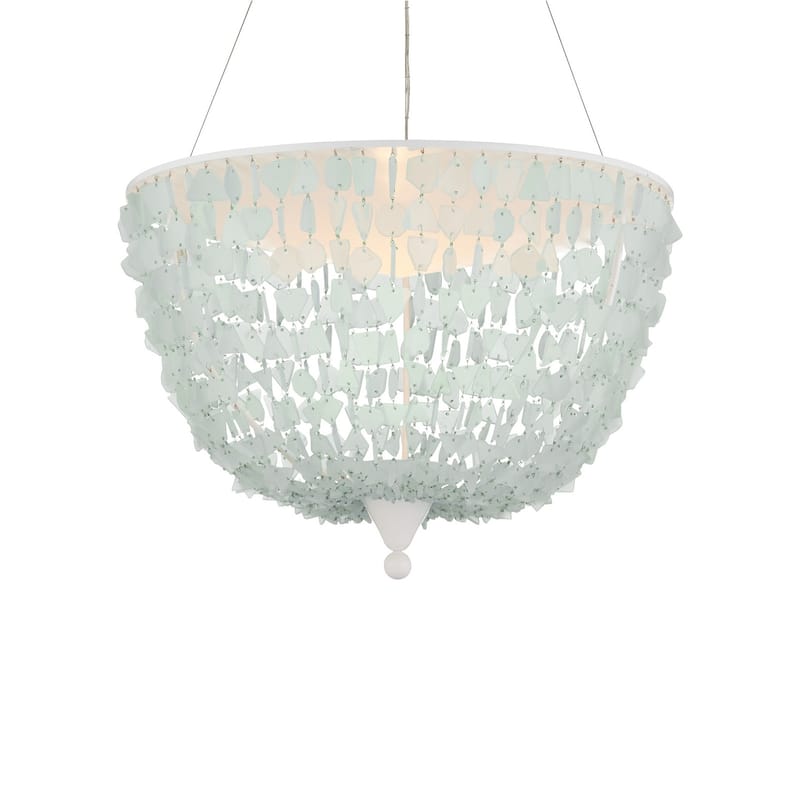 Currey & Company Thalassa Pendant - 21.25"h x 29.5"dia