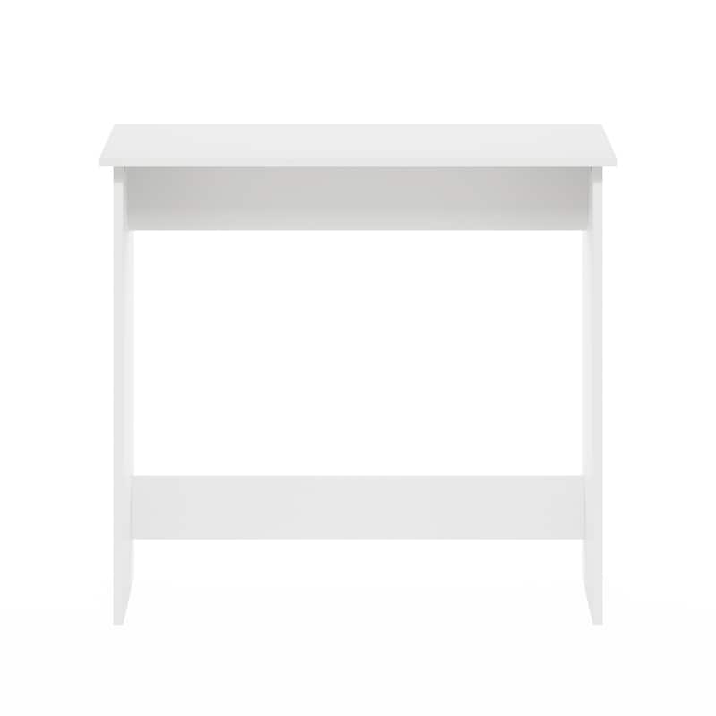 Furinno Simplistic Study Table, Sonoma Oak - White