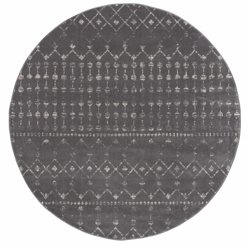Tigris Tanu Moroccan Trellis Farmhouse Boho Area Rug