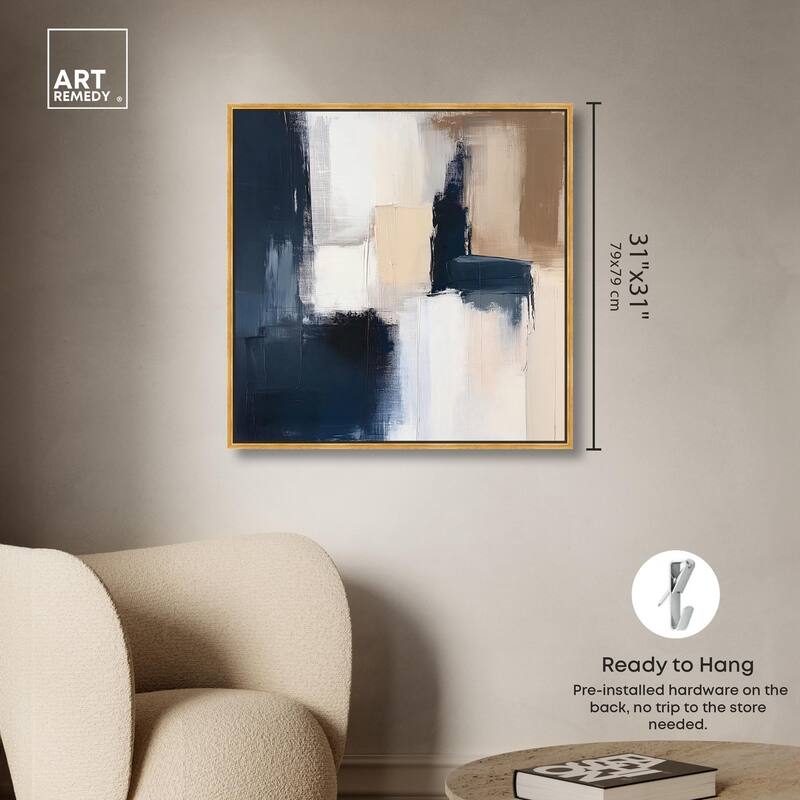Stormy Hues III Canvas by Art Remedy