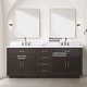 preview thumbnail 112 of 119, Lexora Abbey Bath Vanity and Carrara Marble Top