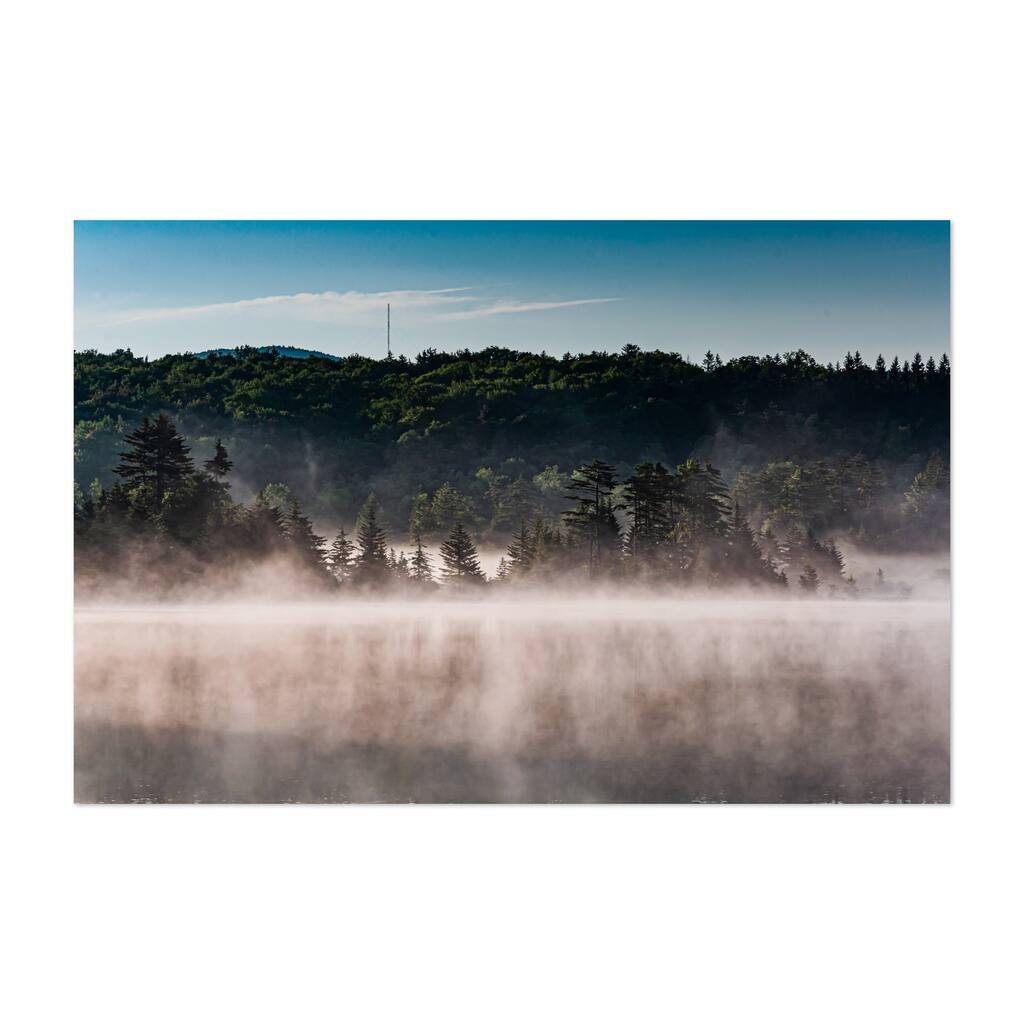Monongahela National Forest West Virginia Fog Nature Art Print/Poster