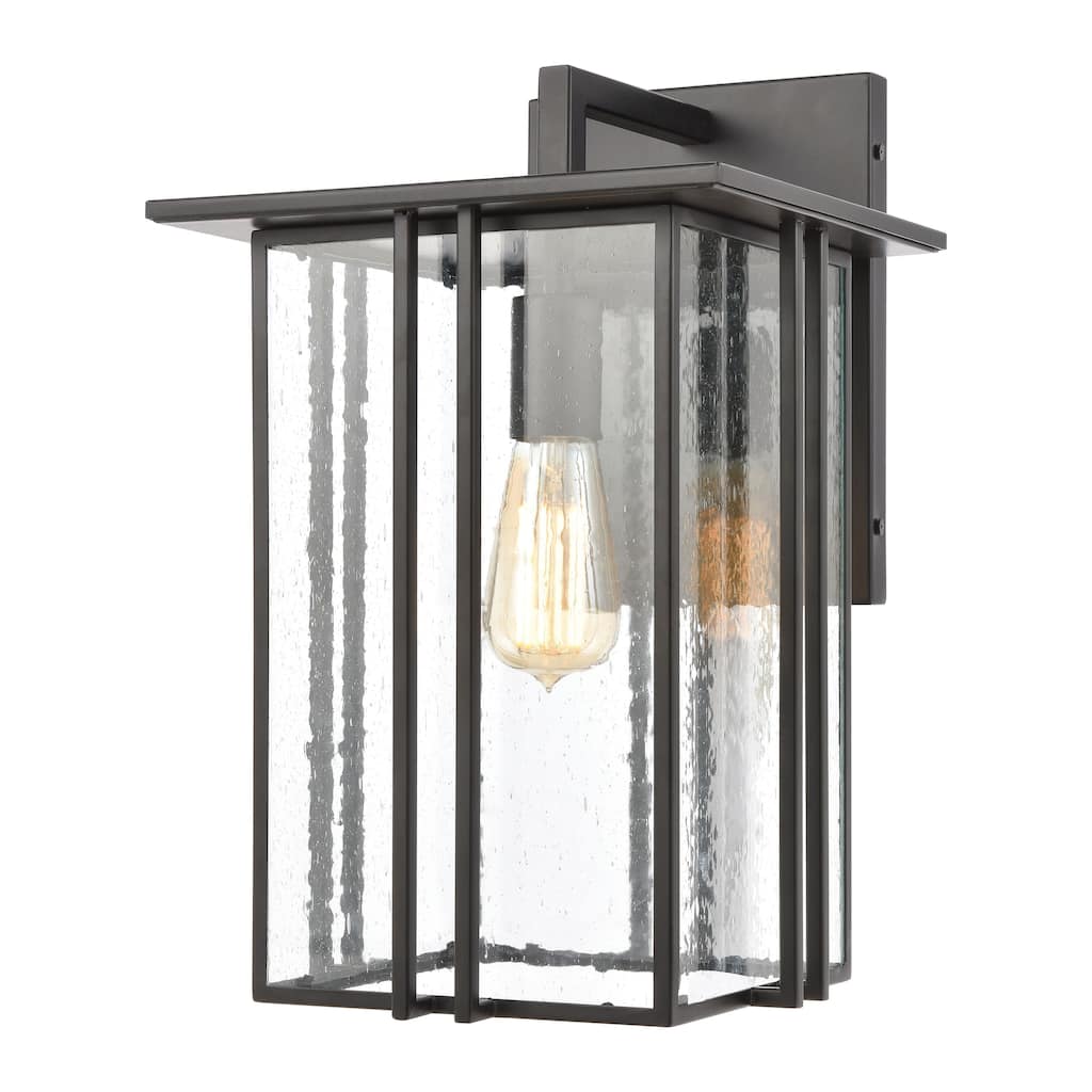 Radnor 16'' High 1-Light Outdoor Sconce - Matte Black - 16 inch Tall