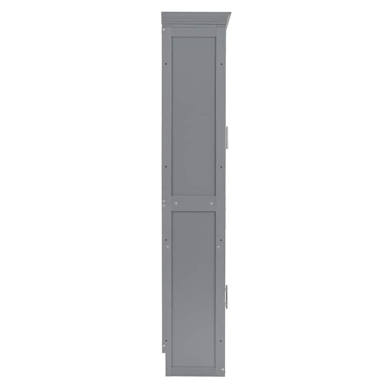 Queen Size Murphy Bed Wall Bed with Cabinets