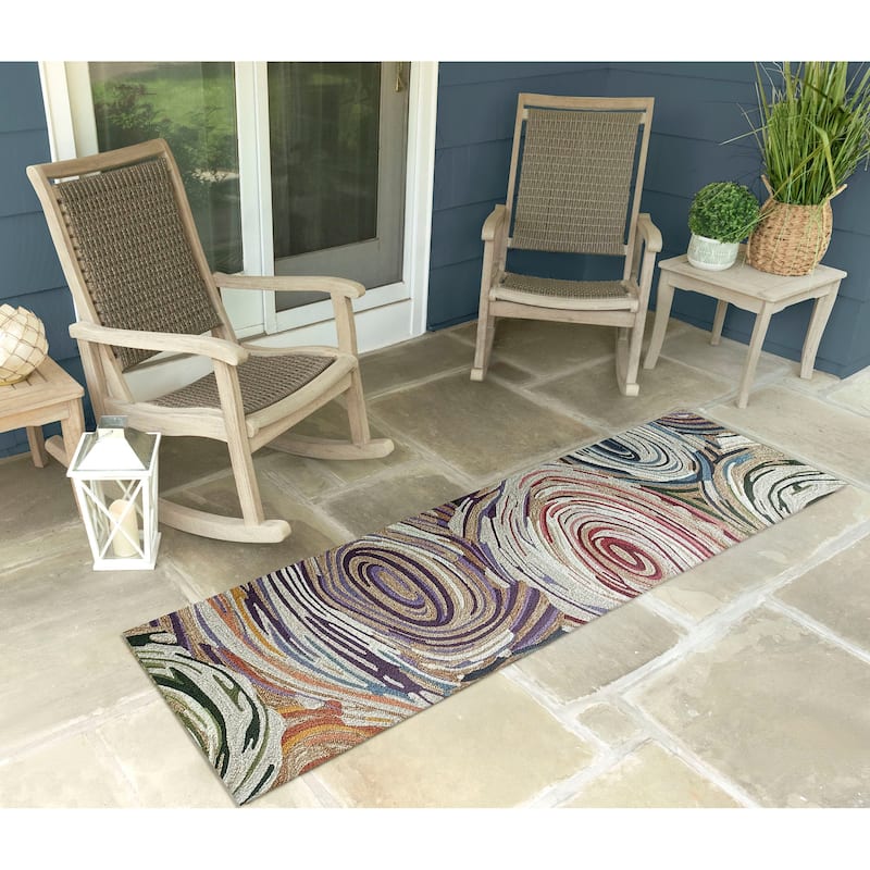 Liora Manne Capri Memphis Indoor/Outdoor Area Rug