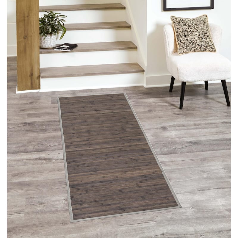 Solid/Striped Brezoi Collection Area Rug