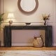 preview thumbnail 30 of 38, Farmhouse Wood 70.9 Inches Extra Long Console Table for Living Room, Hallway