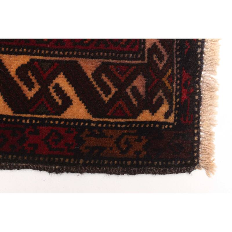 ECARPETGALLERY Hand-knotted Teimani Brown Wool Rug - 2'10 x 4'8