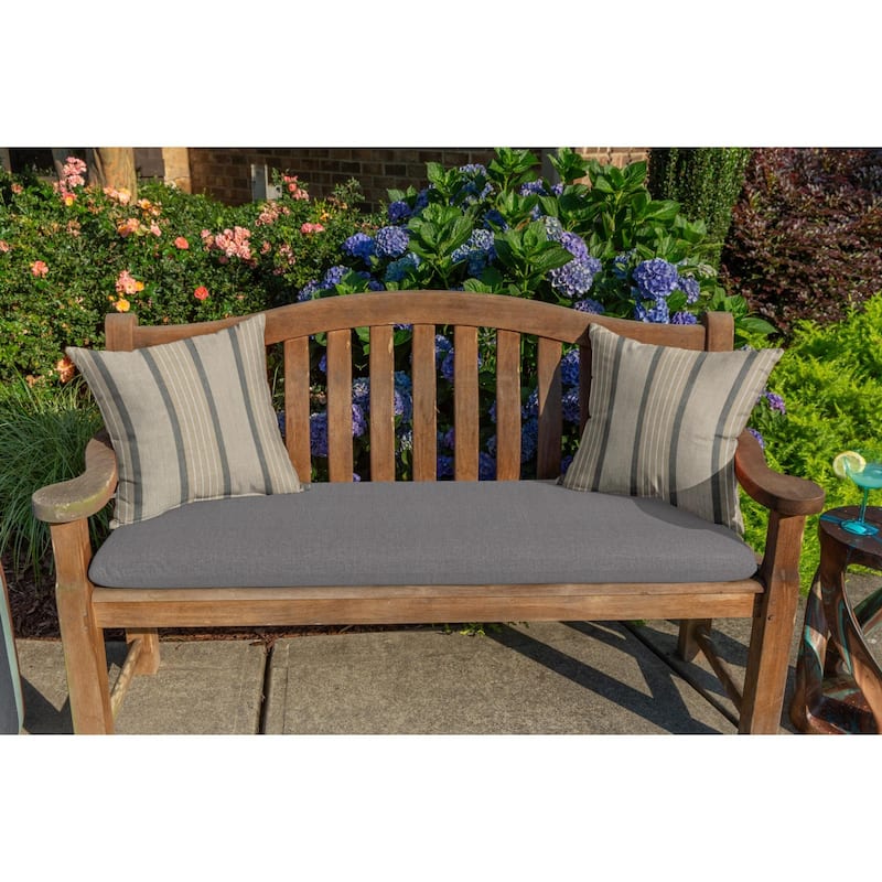 Sunbrella 16-inch Square Striped Outdoor Throw Pillow